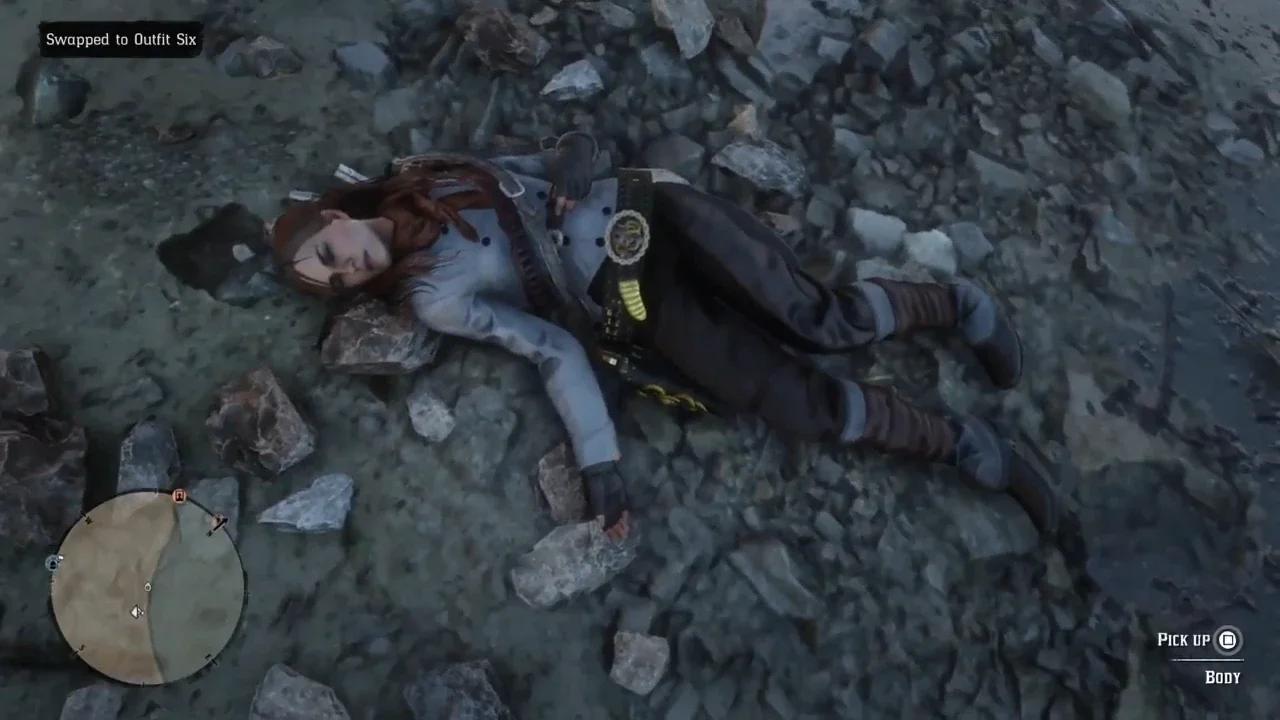 Rdr 2 carrying and limp play