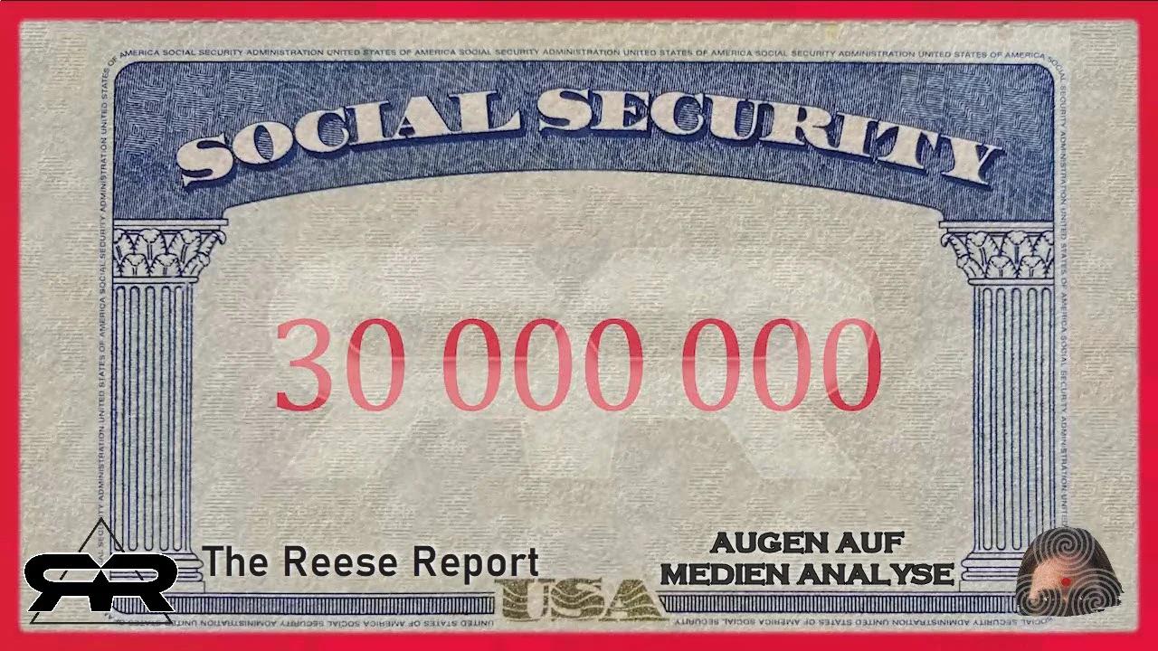 ⁣Illegale erhalten Sozialversicherungs-IDs vier Monate nach Grenzübertritt-(The Reese Report-Deutsch)
