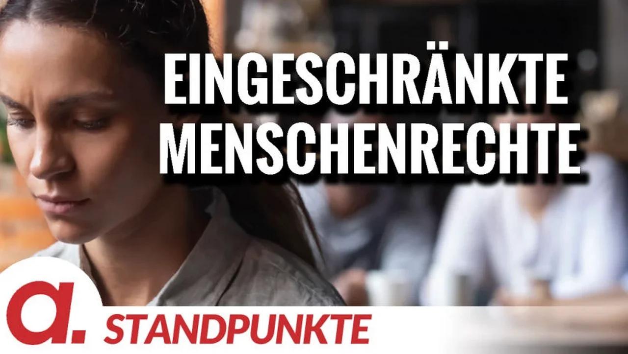 ⁣Eingeschränkte Menschenrechte | Von Felix Feistel