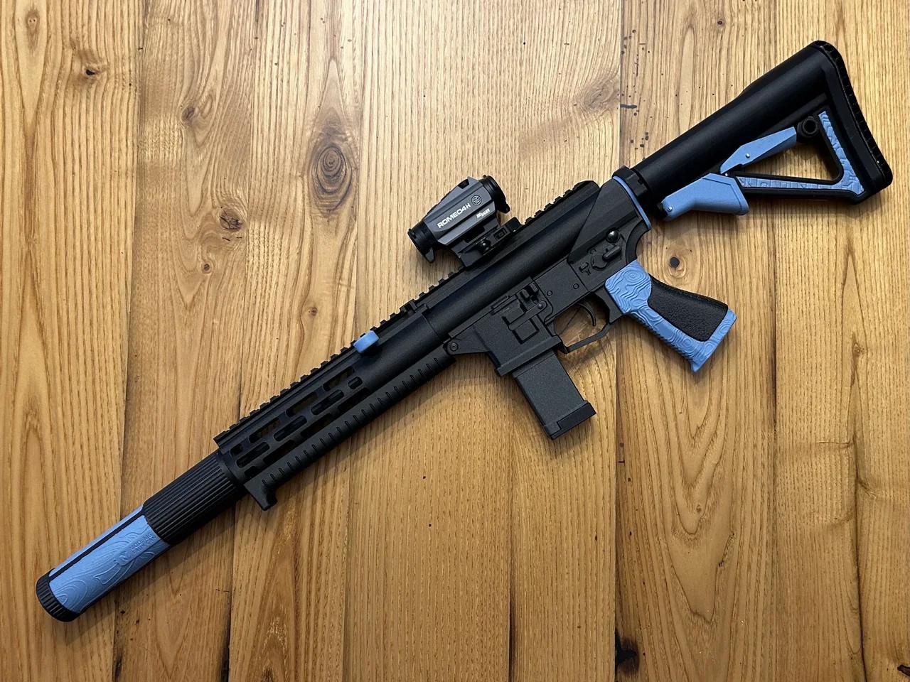 DeAR22 Middleton Made x MG Handguard & Faux Can for Rifle Length Builds