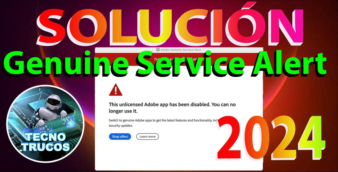 virus adobe genuine service alert