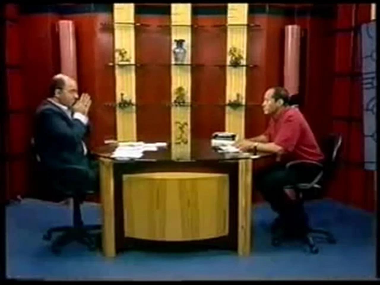أحمد رامي يتحدث في المنار - Ahmed Rami speaks 4/4