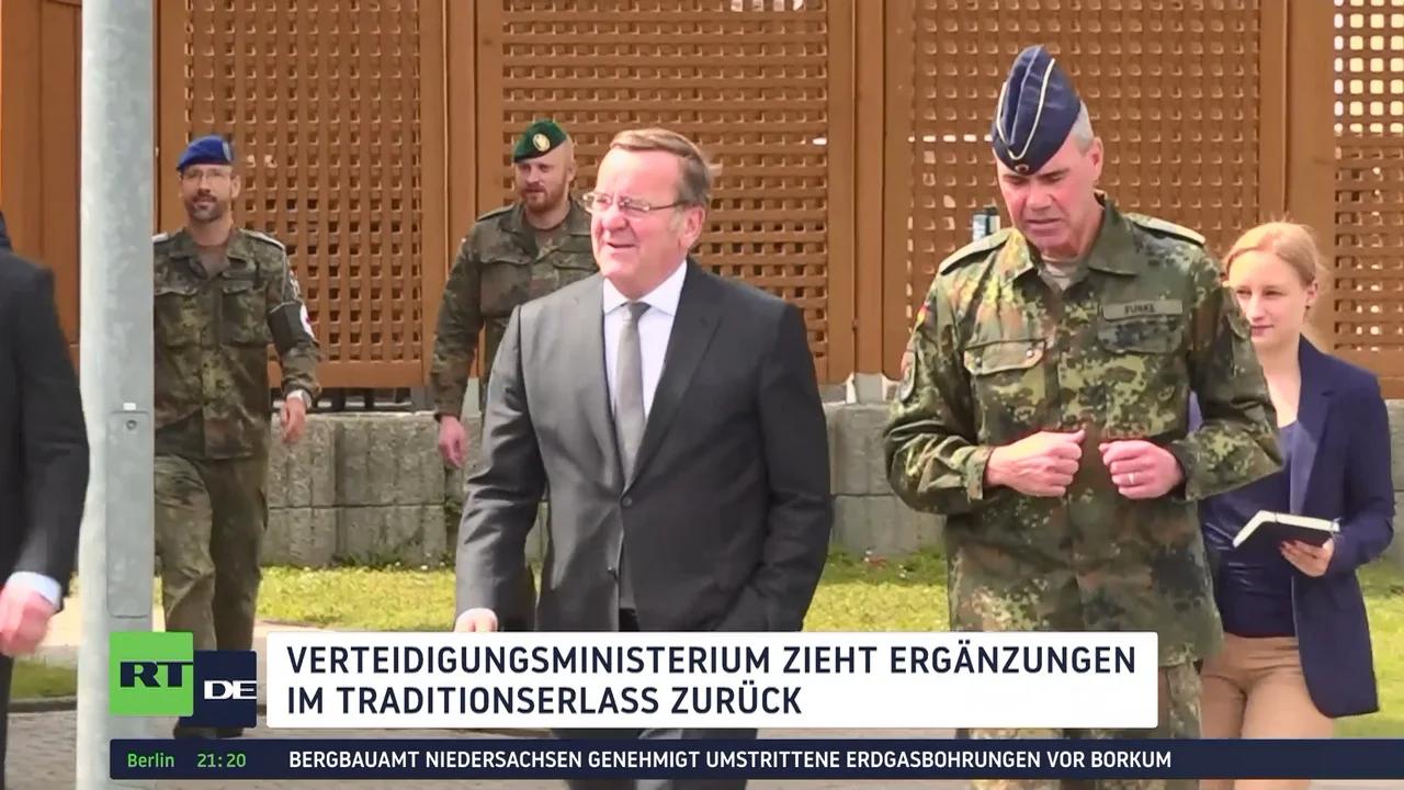 ⁣Nazis als Bundeswehr-Vorbilder: Verteidigungsministerium kippt erweiterten Traditionserlass