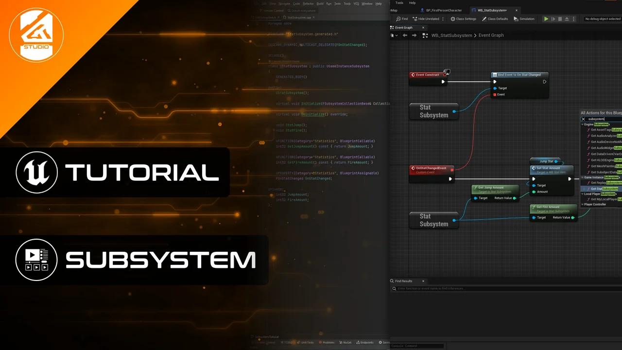 Unreal Tutorial | Programming Subsystem