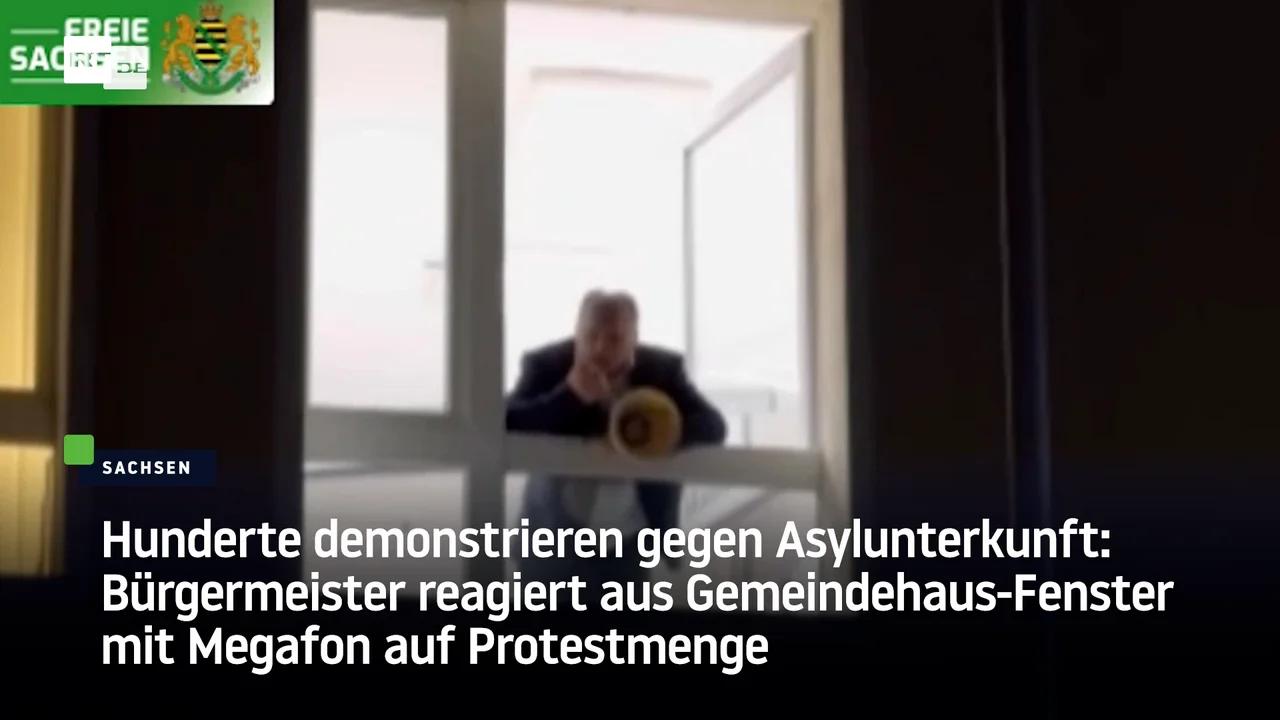 Hunderte Demonstrieren Gegen Asylunterkunft: Bürgermeister Reagiert Aus ...