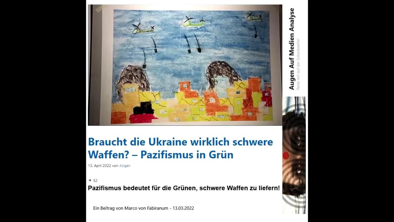 Braucht die Ukraine wirklich schwere Waffen? – Pazifismus in Grün (Podcast)