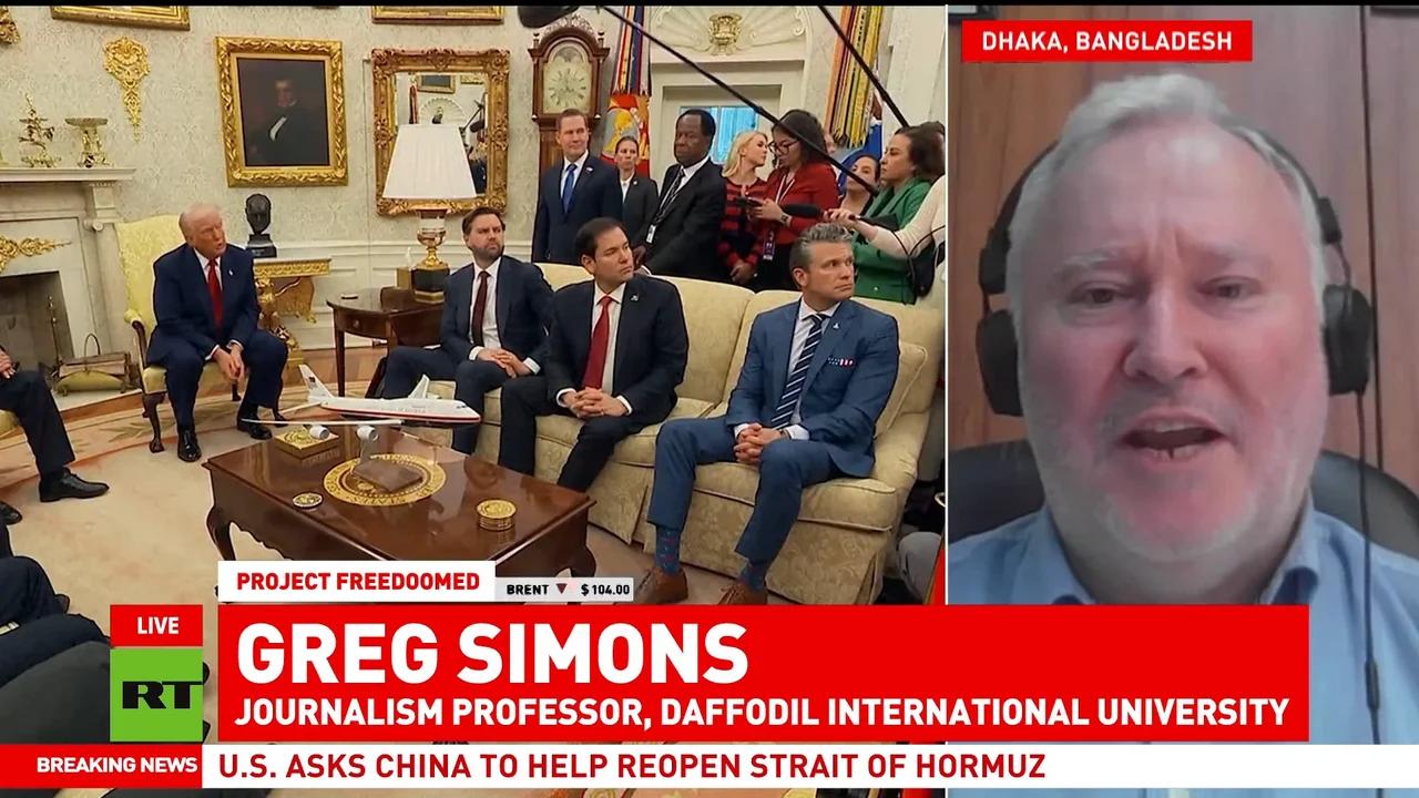 'Just kind of PR game by Trump, not a strategy' — Greg Simons