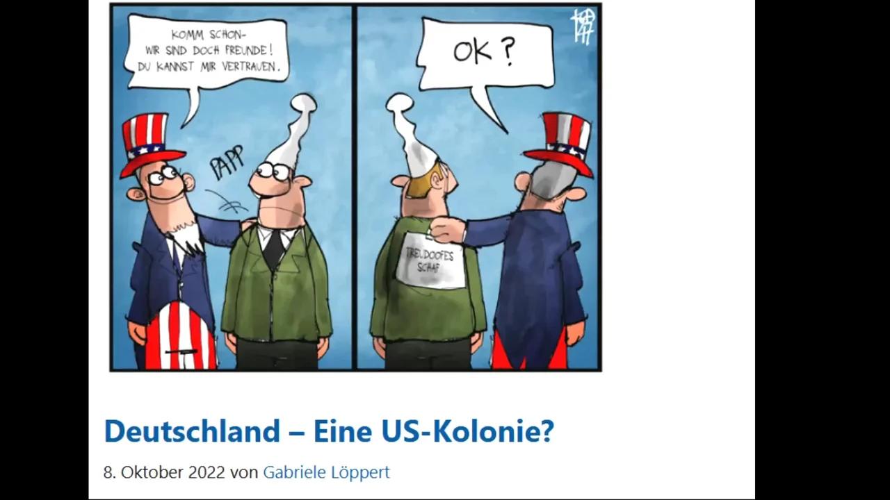 Deutschland - Eine US-Kolonie?