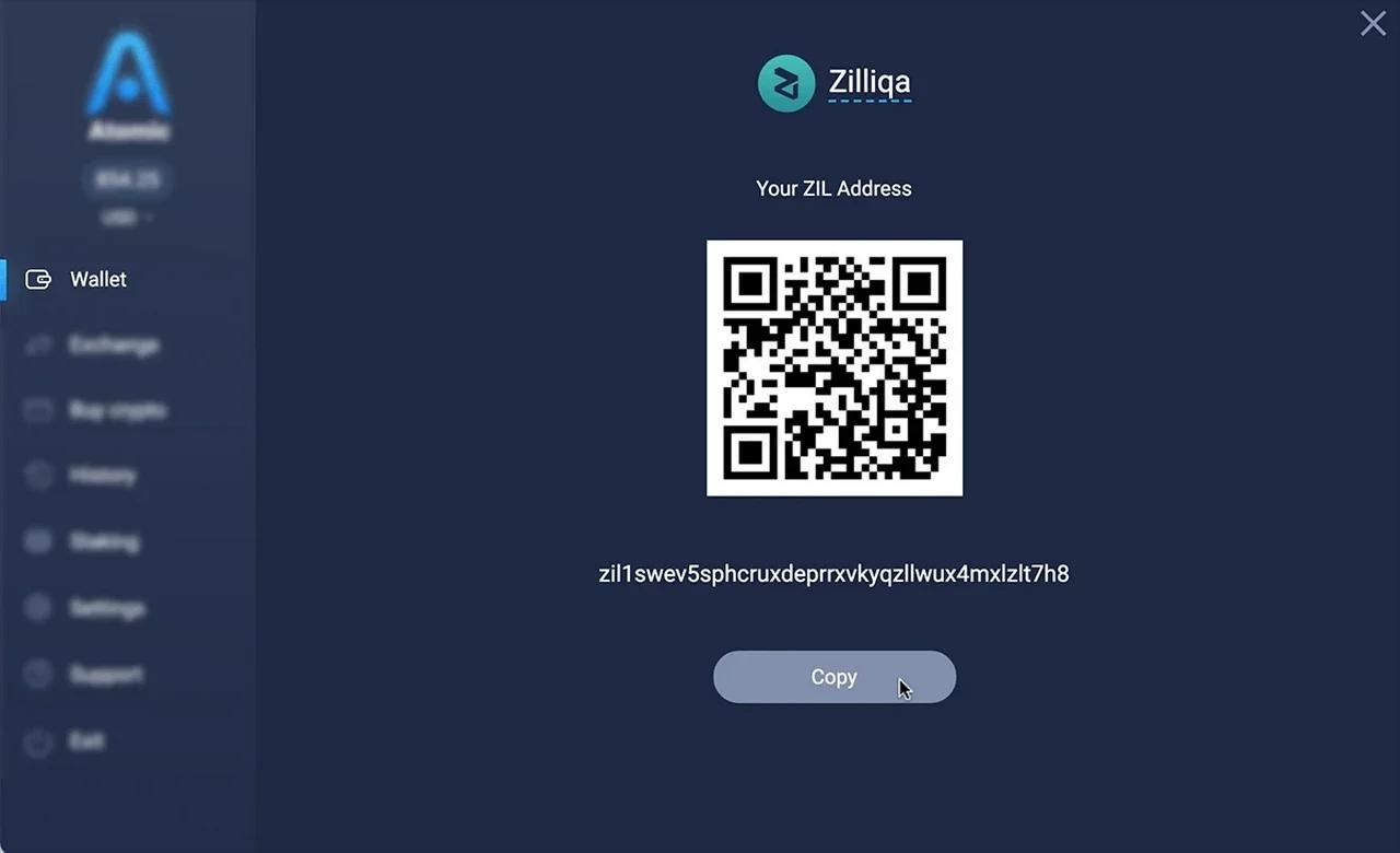 I restored my Atomic wallet, but my balance is zero