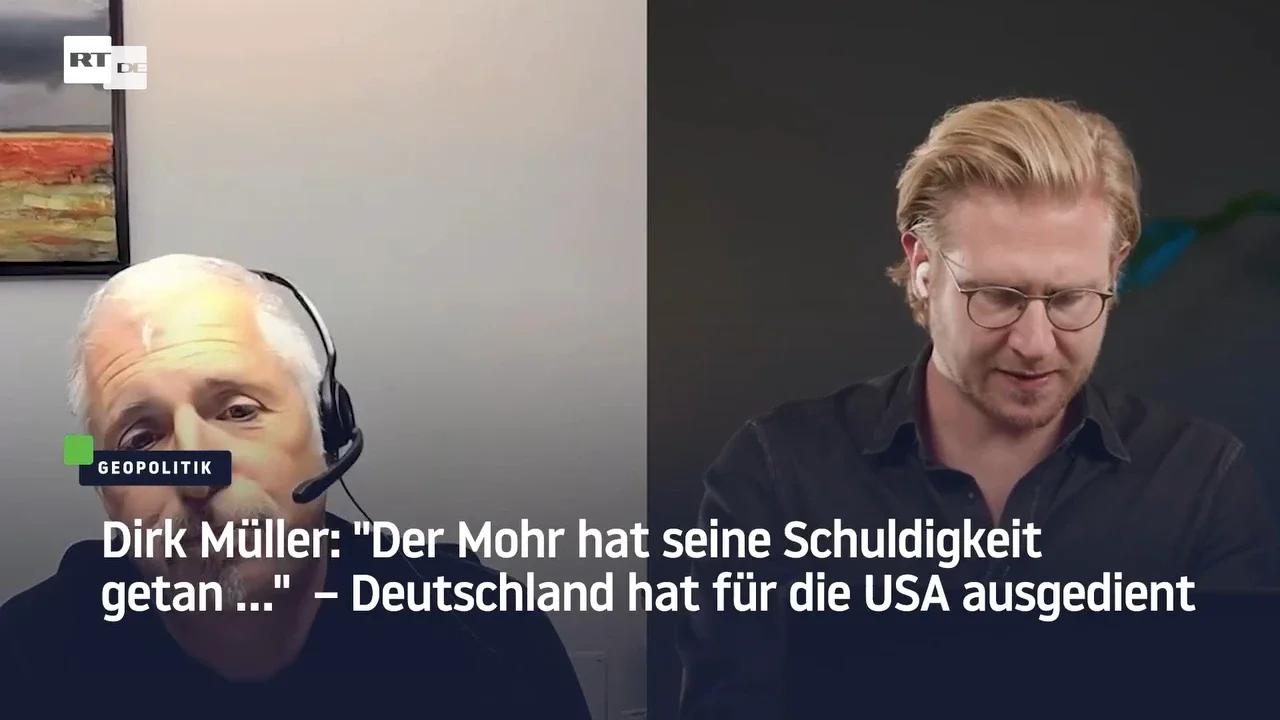 Dirk Müller: Der Mohr hat seine Schuldigkeit getan