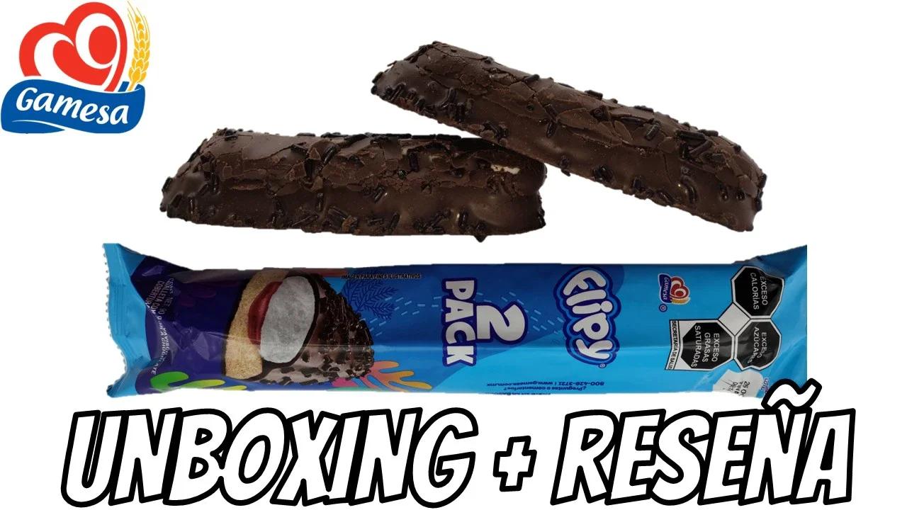 FLIPY 2 PACK - Galletas con Malvavisco y Cobertura Sabor a Chocolate ...