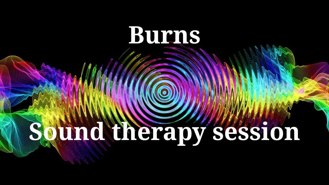 Burns_Sound therapy session