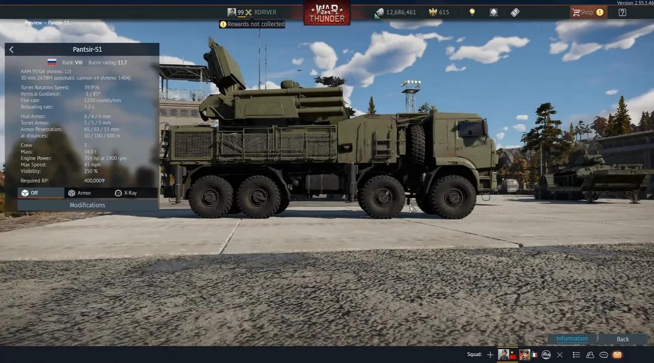Russian AA Active in Ukraine - This one has missiles AND a nasty ...