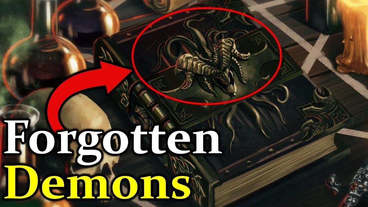 👹☣💥📚💥☣👹The Truth about The Book of Forgotten Demons and Occult Secrets ...