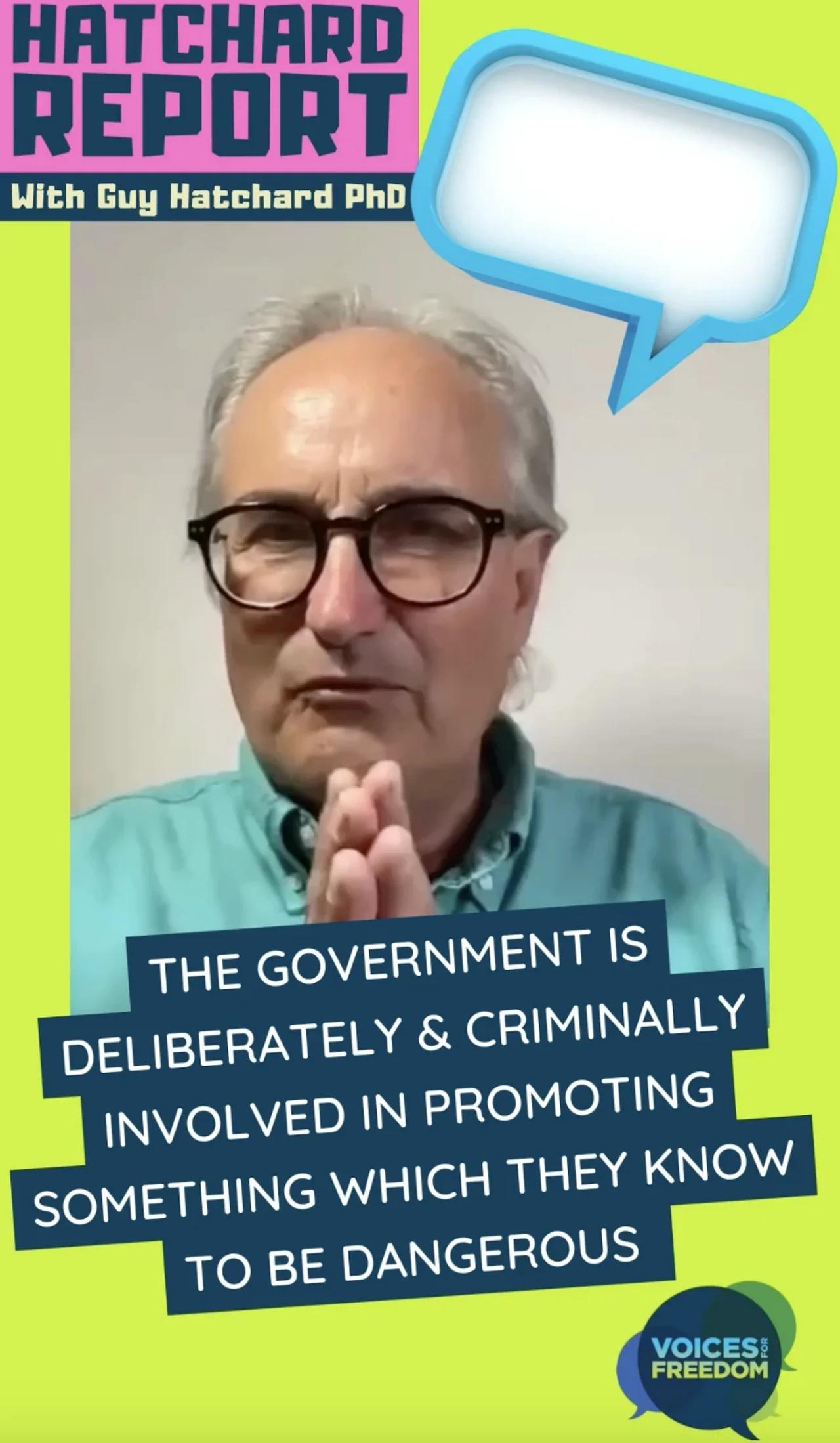Hatchard Report Government & Vaccine Booster 2023