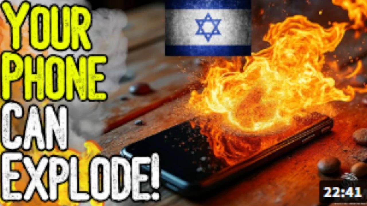 YOUR PHONE CAN EXPLODE! - As Pagers & Phones Explode In Lebanon, Your ...