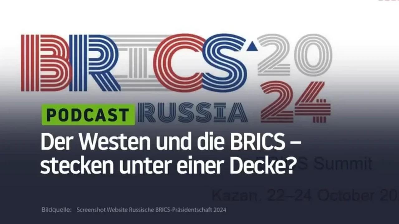 ⁣Der Westen und die BRICS – stecken unter einer Decke?