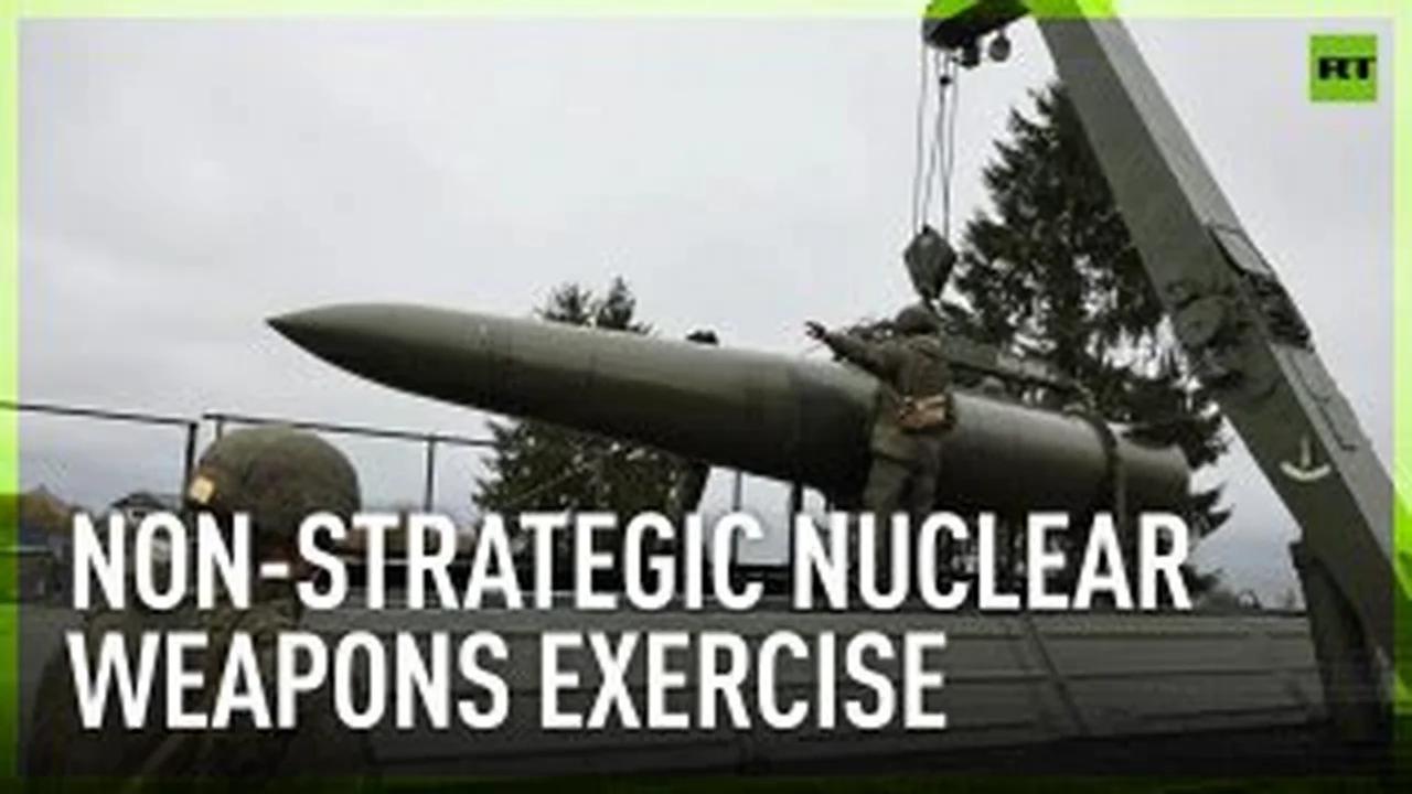 Putin Orders Tactical Nuclear Weapons Drills To Be Conducted