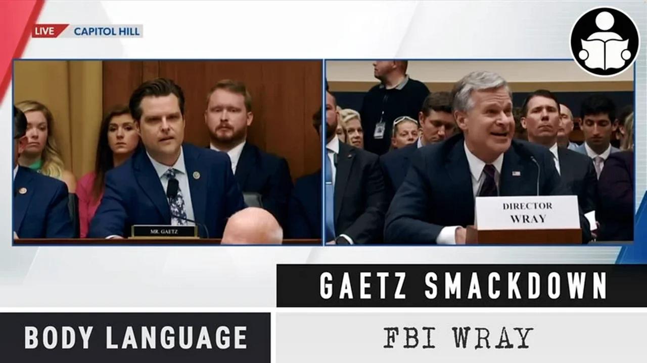 Body Language - Gaetz Vs. Wray Smackdown