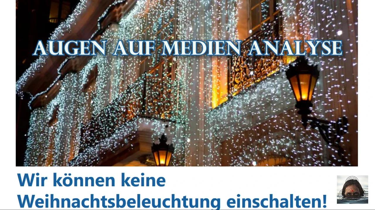 Wir können keine Weihnachtsbeleuchtung einschalten!