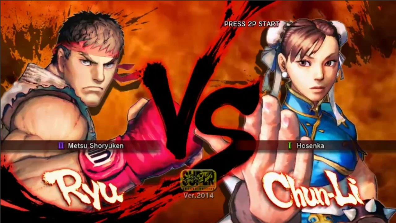 Ryu vs Chun-Li - Street Fighter IV