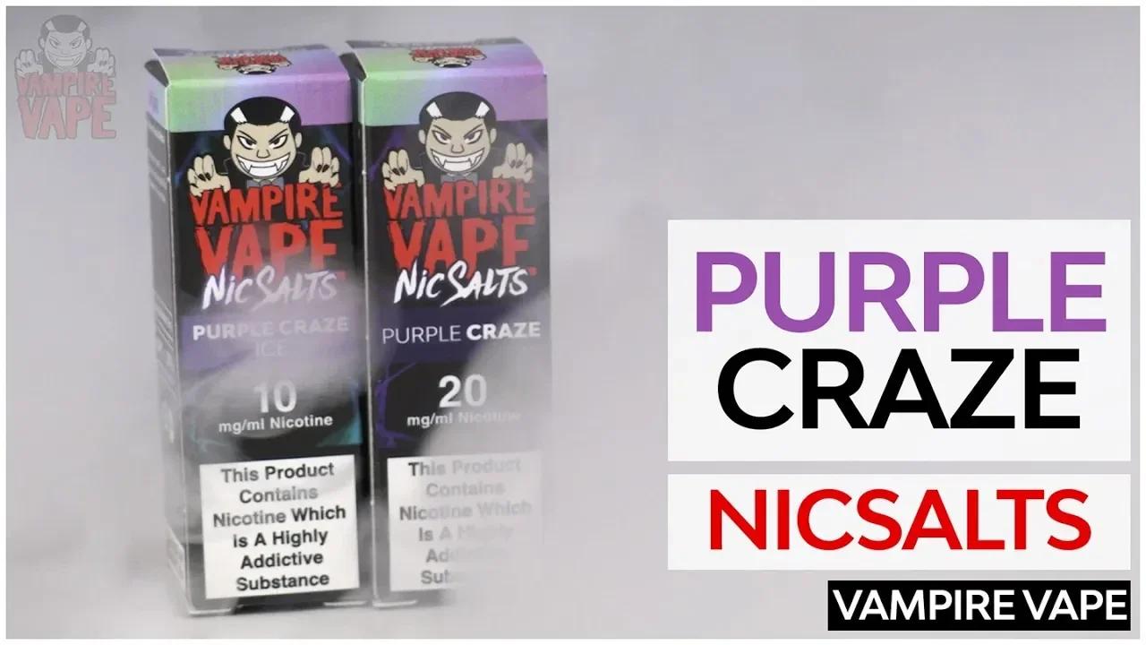 vampire vape purple craze Airbar E-shisha 15000 puffs 3mg nicotine DTL vape – Buy Now
