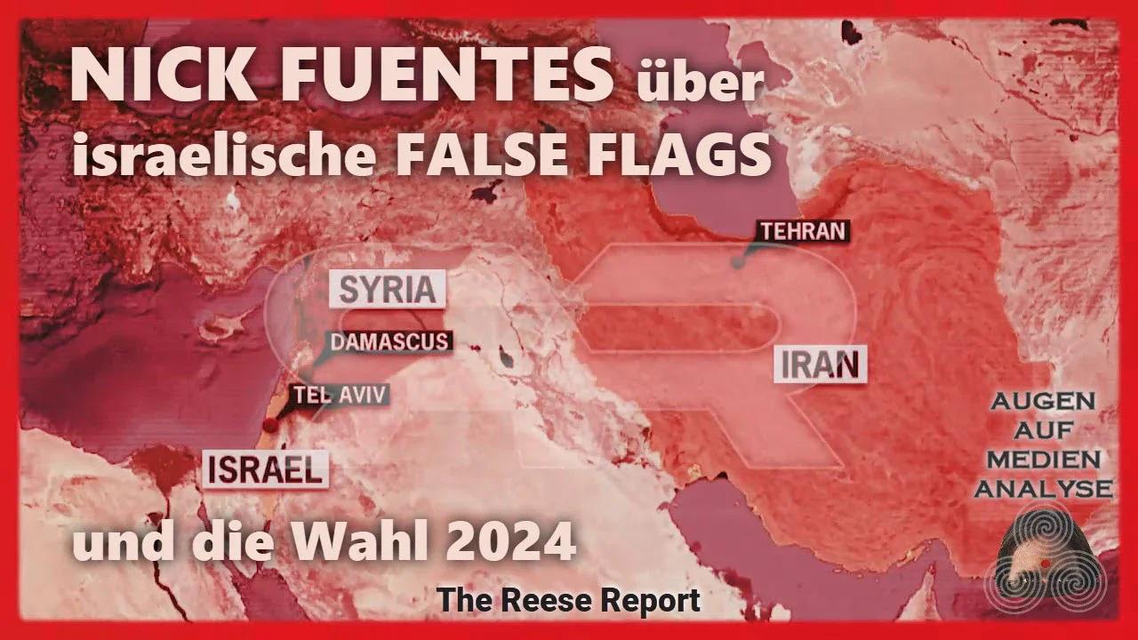 ⁣Nick Fuentes über israelische False Flags und die Wahl 2024 (The Reese Report - Deutsch)