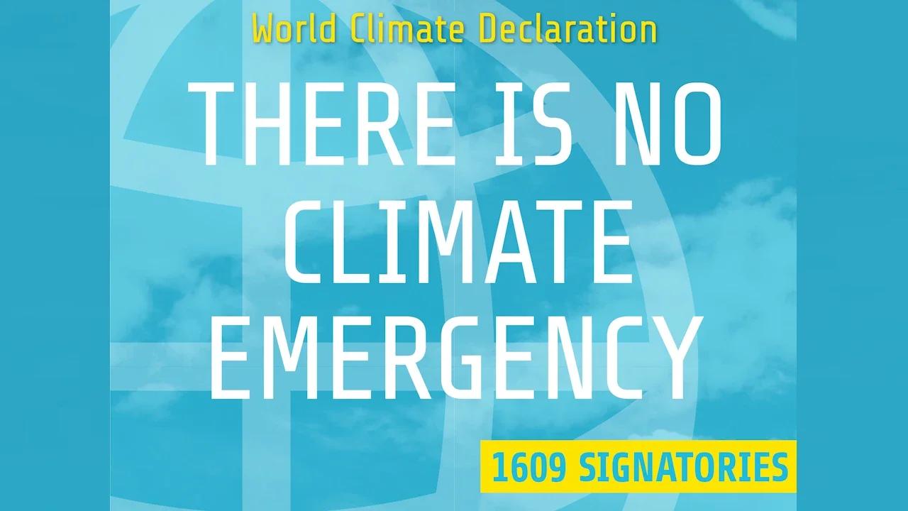 Pdf Over 1 600 Scientists Sign No Climate Emergency Declaration
