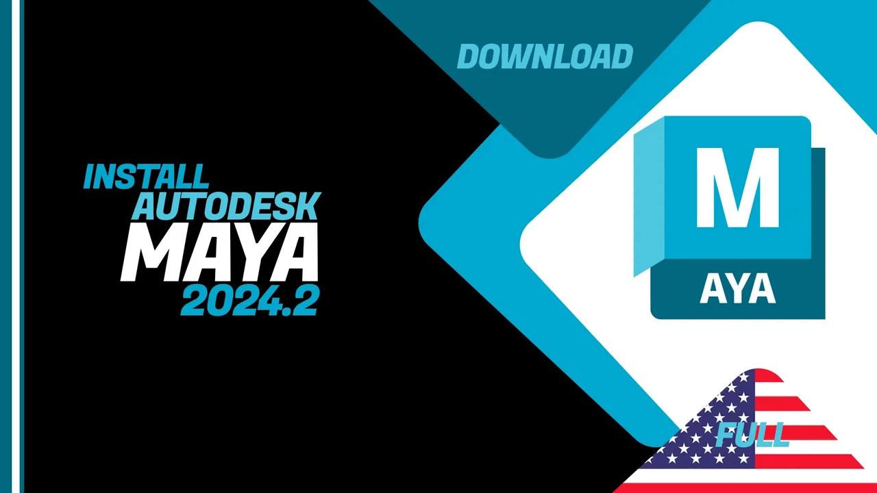 Download and Install Autodesk Maya 2024 Full English