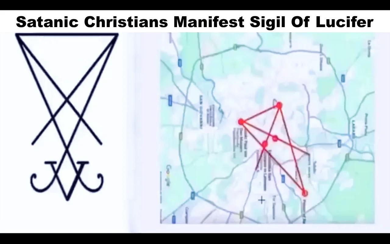 Vatican Opens Portals Satanic Christians Manifest Sigil Of Lucifer ...