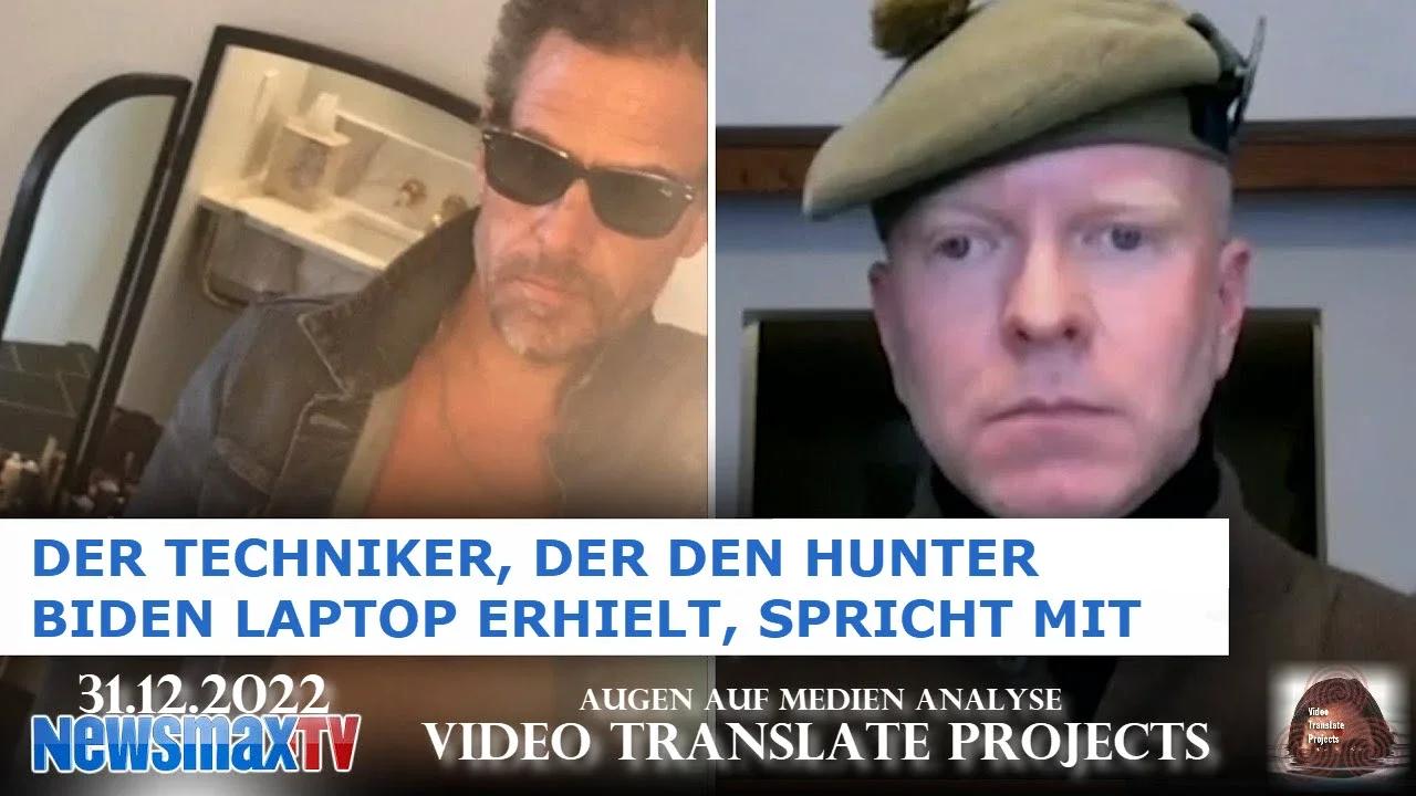 ⁣DER TECHNIKER, DER DEN HUNTER BIDEN LAPTOP ANNAHM, SPRICHT MIT NEWSMAX (DEZ. 2020)