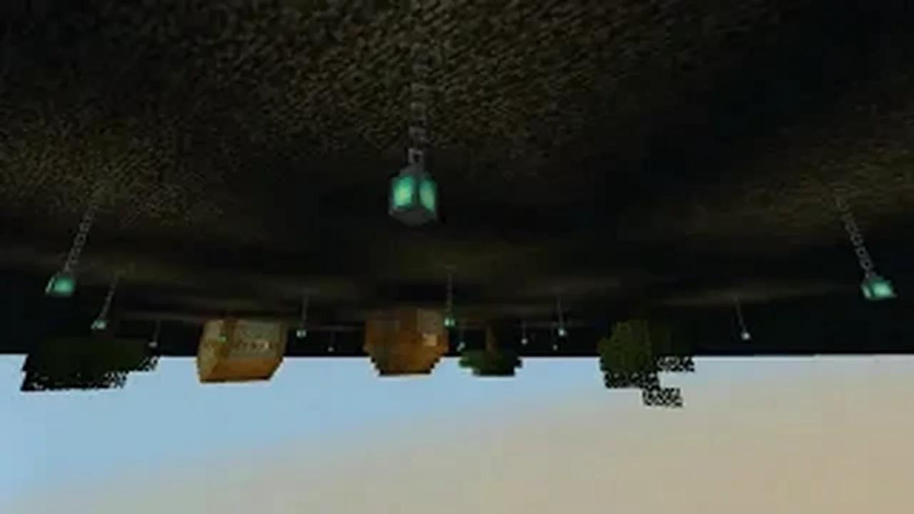 How to create flat world to build under bedrock in minecraft