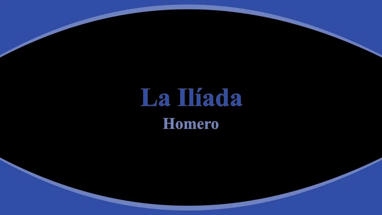 Resumen del Canto I de la Ilíada.