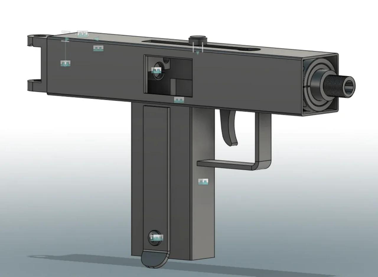 Panther Inspired Smg Professor Parabellum