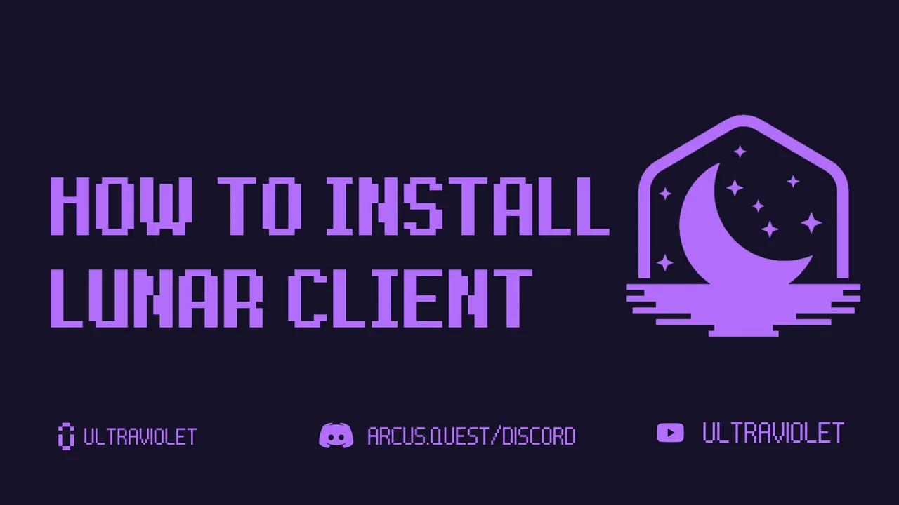 How to install lunar client
