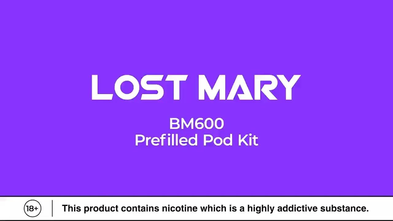 Welcome to the LOST MARY BM600 Pod Kit