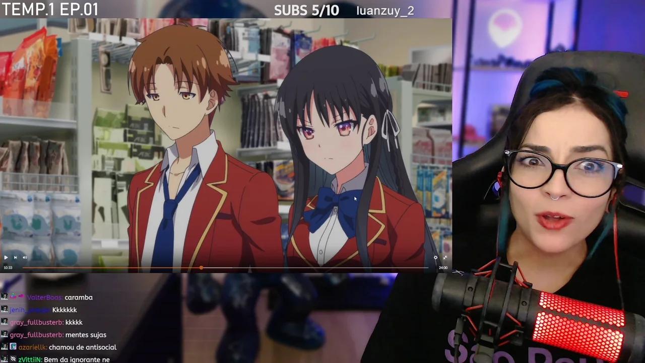 Começando Classroom Of The Elite Temporada 1 Ep 01 Ao 07