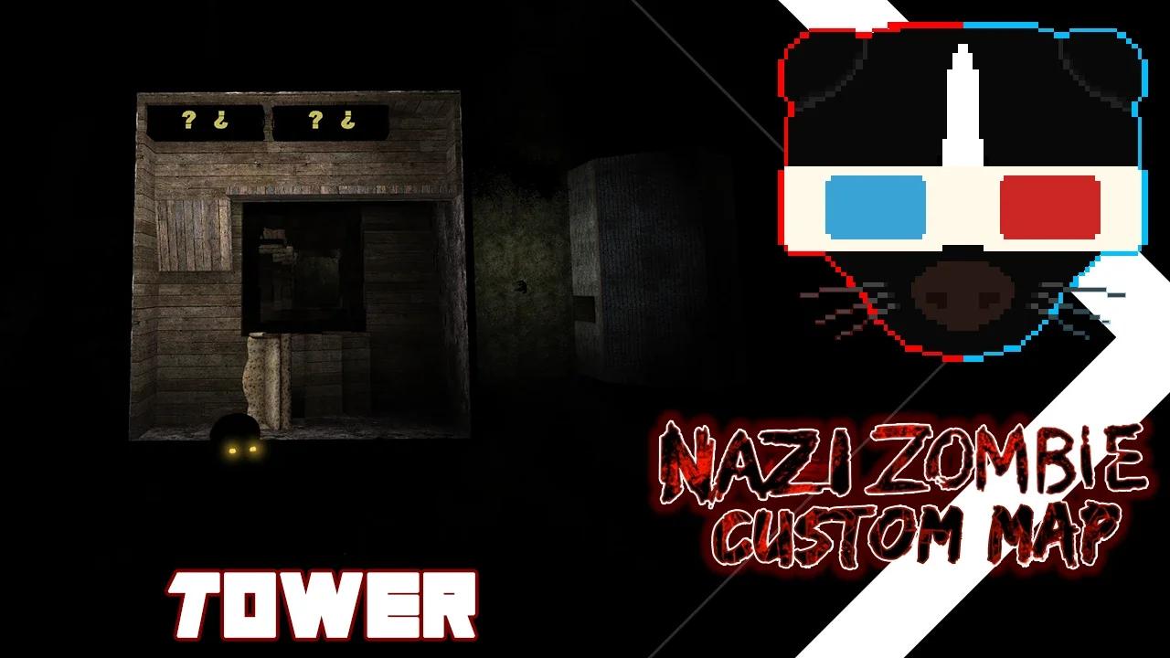 CoD: World at War - Nazi Zombie Custom Map [Tower] (Official Stream)