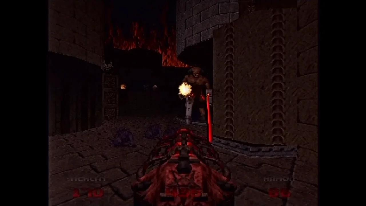 Doom 64 Playthrough Actual N64 Capture No Escape