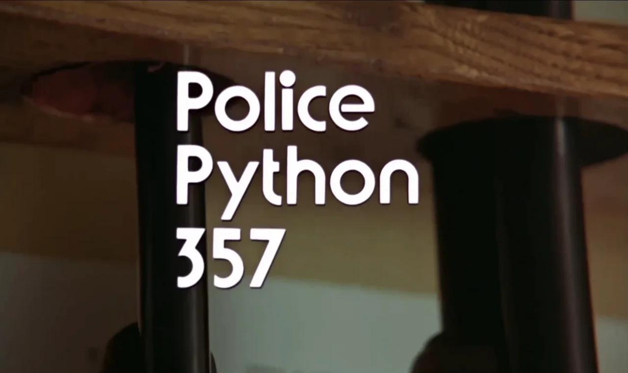 Police Python (357).1976