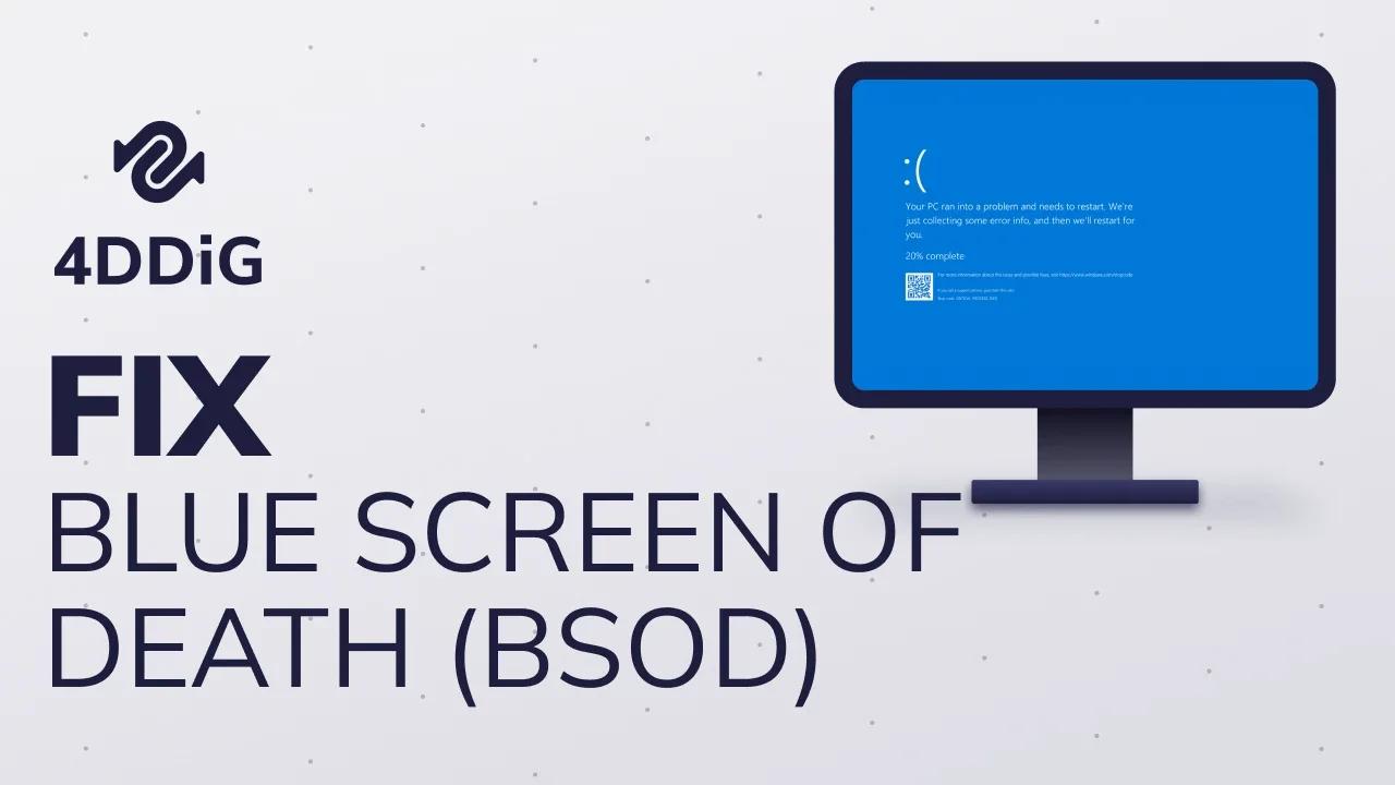 does reinstalling windows fix blue screen of death