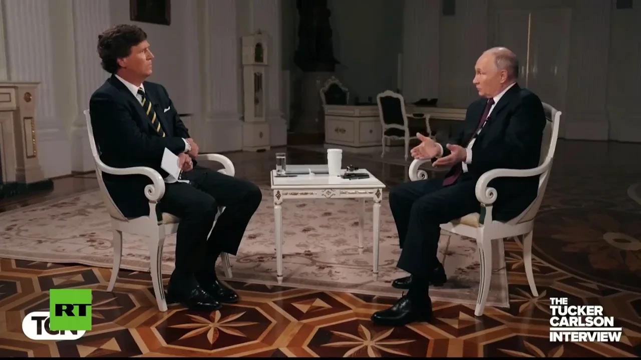 Linterview De Vladimir Poutine Par Tucker Carlson