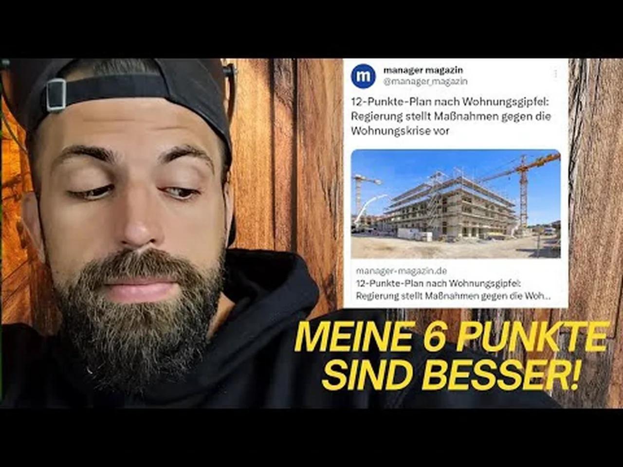 12-Punkte-Plan Der Regierung Bzgl. Der Wohnungskrise! Und Auch Die ...