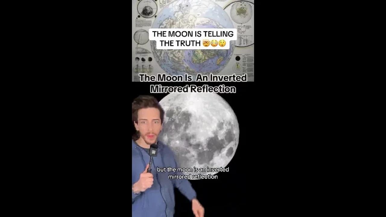 THE MOON IS TELLING THE TRUTH! The Moon Is an Inverted Map of the ...