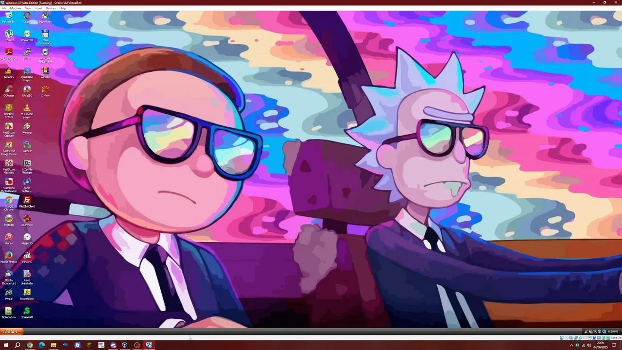 Windows XP Ultra Edition in VirtualBox