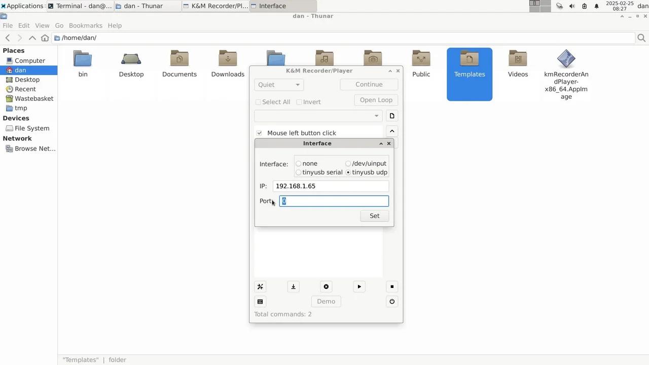 Quick start: setup