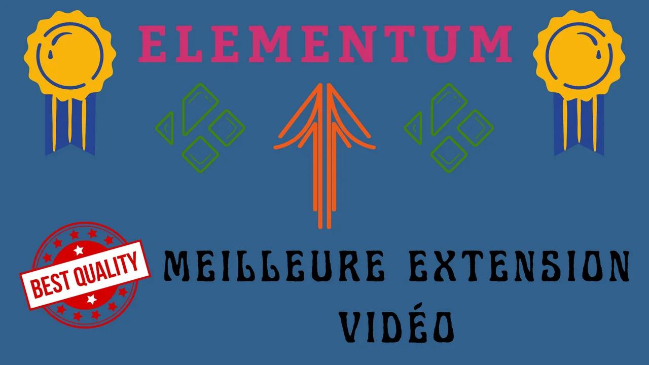 Elementum KODI - Extension vidéo (Films + Séries) - Meilleure