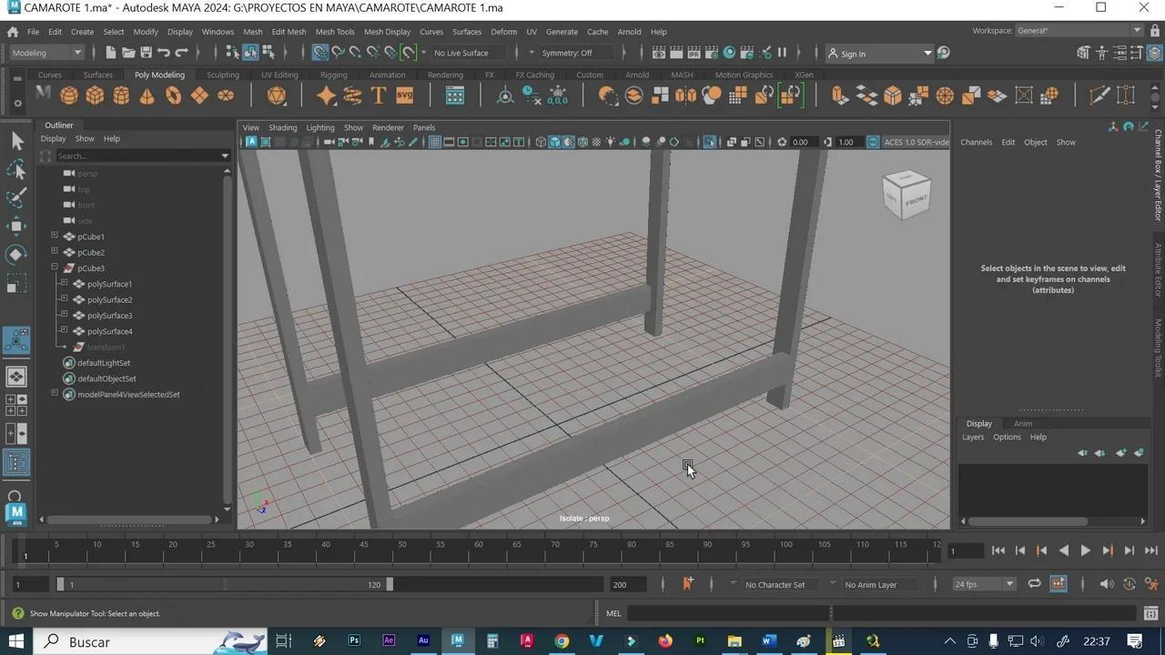 COMO USAR LA HERRAMIENTA ESPEJO _ MIRROR _ EN MAYA AUTODESK TUTORIAL ...