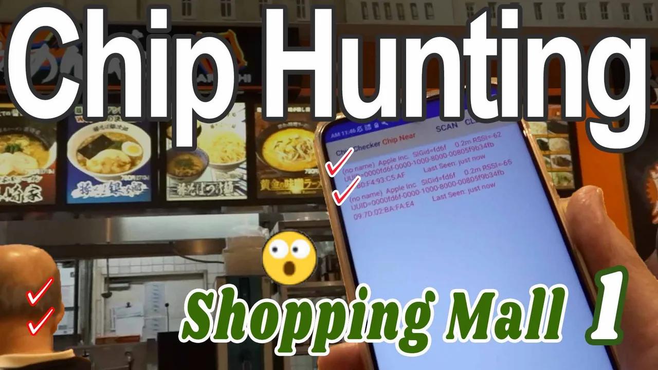 Chip Hunting in a SHOPPING MALL チップチェッカー「ショッピングモール」（１）