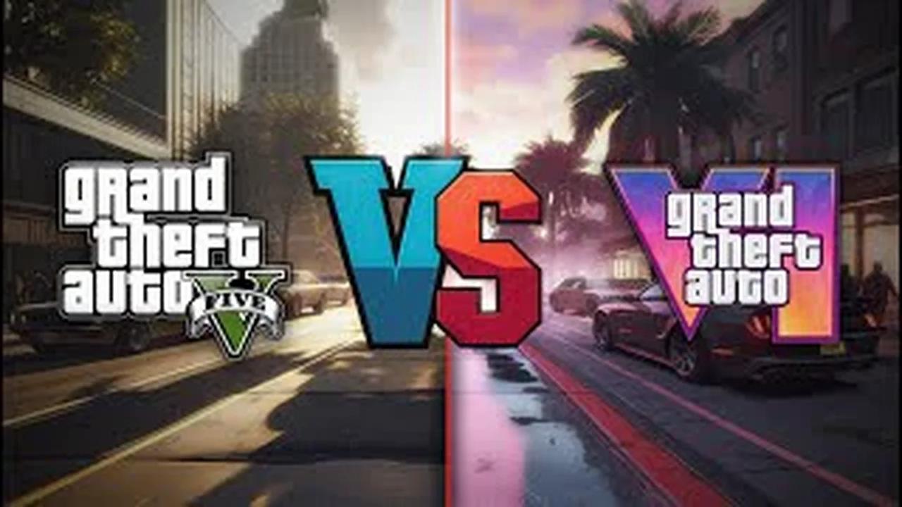 GTA 5 Vs GTA 6 Graphics Comparison Huge Visual Upgrades 4K 